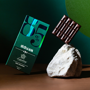 Barra de chocolate para dieta saludable, 80g, sin azúcar, 85% ALVA, hecha en Vietnam, precio asequible para la exportación - Product Image 3