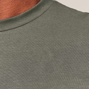Wholesale 2026 High Quality Men's 100% Cotton T-Shirts Custom <b>Logo</b> Printed on Chest 250gsm Knitted Fabric - Product Image 6