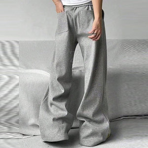 Premium Baggy Sweat <b>Pants</b> Oversized Fit With Soft Breathable Fabric For Sports Training <b>Lounge</b> Wear And Outdoor Activities - Product Image 3