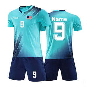 Custom <b>Soccer</b> Uniform Digital Print Personalized Football Shirt Youth <b>Soccer</b> Jersey Set Summer Short Sleeve for Team and Club - Product Image 4