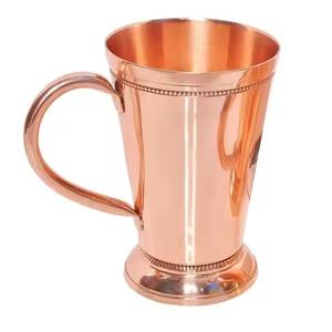 Mug élégant en cuivre pur pour Moscow Mule, idéal pour bar, cuisine, restaurant, fête, boisson - Product Image 4