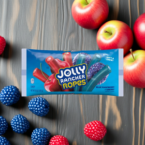 Jolly Rancher Ropes, Caramelos Masticables de Frambuesa Azul y Cereza, Paquete a Granel, Caramelo con Sabor a Fresa Agridulce, 2026 Paquetes - Product Image 5