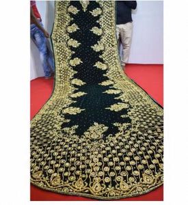 Ensemble de tissu Dirac somalien élégant et écologique de haute qualité pour filles, idéal pour les mariages d'été, en mousseline de poids moyen, à prix abordable - Product Image 4