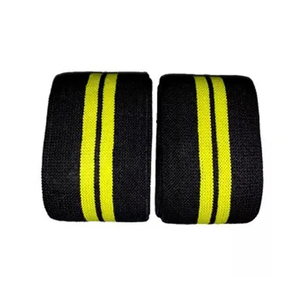 Professional Protection Unisex <b>Knee</b> Wraps for Weightlifting Fitness <b>Exercise</b> Custom Elastic Heavy-Duty Breathable Natural Rubber - Product Image 5