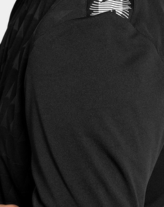 Nueva Camiseta de Fútbol Sublimada con Estampado Geométrico Negro para Hombre, Manga Corta, Absorbe la Humedad, Ajuste Atlético, Cuello Redondo, Ropa Deportiva - Product Image 4