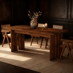 Tavolo da Pranzo Rettangolare Allungabile in Rovere, Stabile e Durevole, Convertibile, Assemblato per Arredamento Sala da Pranzo - Product Image 6