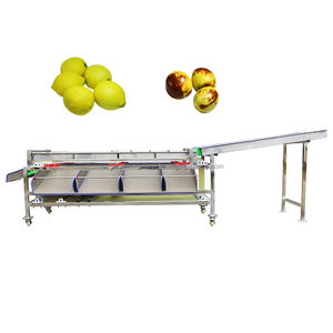 Máquina clasificadora de frutas rojas tipo pista multifunción comercial de alta eficiencia de 200kg, clasificador de cerezas, equipo de tamizado de aceitunas - Product Image 3