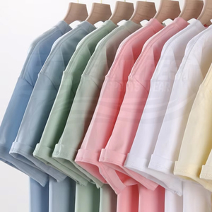 Camiseta de Cuello Redondo Estampada Personalizada de Alta Calidad, 200 Gramos, 100% Algodón, para Hombre, Talla Grande, Ecológica y Deportiva - Product Image 6