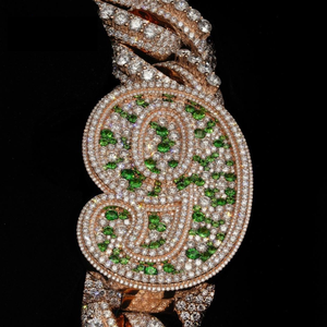 จี้เงินแท้ 925 ประดับเพชรโมอิสซาไนต์เต็มตัว หมายเลข 9 เครื่องประดับฮิปฮอป จี้ชื่อโมอิสซาไนต์สั่งทำสำหรับผู้ชาย - Product Image 2