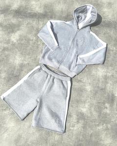 Conjunto Deportivo Personalizado de la Mejor Calidad para Hombre, 350 GSM, 100% Algodón, 2 Piezas, Sudadera con Capucha y Cremallera, Talla Grande - Product Image 2