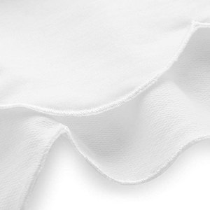 Sweat-shirt court à col rond et manches longues pour femme, couleur dégradée, avec ourlet festonné, haut tricoté décontracté - Product Image 5