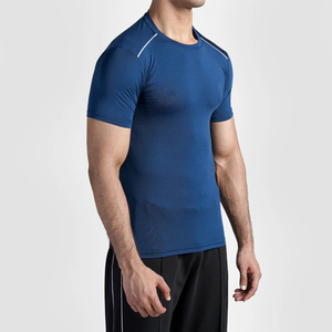 Wholesale Custom Logo Men's Half Sleeve Top Quality T-Shirts Quick Dry Breathable Eco-Friendly Comfortable Lightweight T-Shirts - Product Image 2