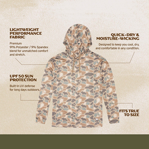 Camisa de Manga Larga con Capucha de Camuflaje para Hombre, Corte Regular, Secado Rápido, Tejido de Poliéster, Ropa Casual de Verano - Product Image 5