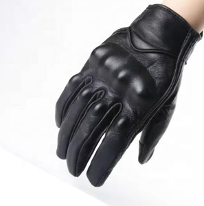 Gants de moto tactiques en cuir de haute qualité, résistants aux chocs, à écran tactile, à doigts entiers - Product Image 2