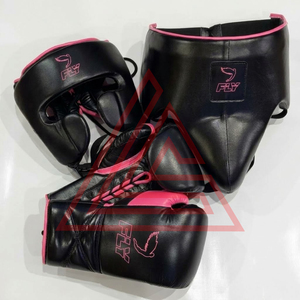 Équipement de protection de boxe en cuir de vachette véritable sur mesure de qualité supérieure, ensemble d'équipement professionnel pour le sparring et l'entraînement - Product Image 4