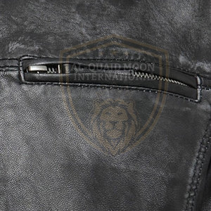 Latest Design Cheap Price <b>Men</b> <b>Leather</b> <b>Jacket</b> Factory Made Custom Design <b>Men</b> <b>Leather</b> Winter <b>Jacket</b> - Product Image 6