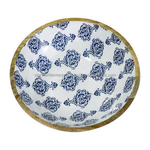 ชามไม้อะคาเซียสำหรับเสิร์ฟอาหารชามไม้มะม่วง - Product Image 3