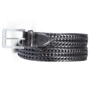 Ceintures en cuir classiques avec boucle de sécurité, ajustement de la taille, matériau durable, finition lisse, options de vente en gros personnalisées - Product Image 3