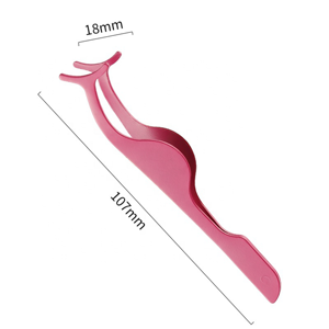 Pinzas Profesionales para Extensión de Pestañas OEM, Aplicador de Acero Inoxidable con Recubrimiento Multicolor, Kit de Herramientas para Pestañas de Marca Privada - Product Image 1