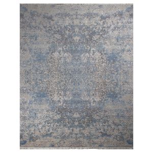 Alfombra de Lana Moderna Hecha a Mano, Personalizada, de Pelo Corto, con Diseños Artísticos Contemporáneos - Product Image 6