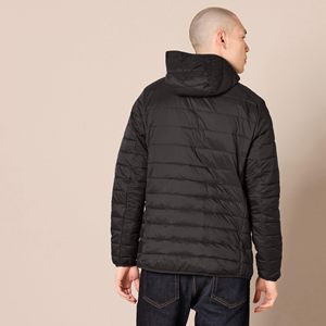 Chaqueta acolchada personalizada para hombre con capucha, impermeable, con relleno de algodón, ropa de invierno, chaqueta de burbujas para hombre en venta a precio económico. - Product Image 2
