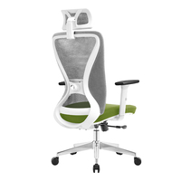 Chaise de bureau ergonomique en maille fabriquée en Chine pour le travail au bureau et le bureau à domicile, mobilier de bureau