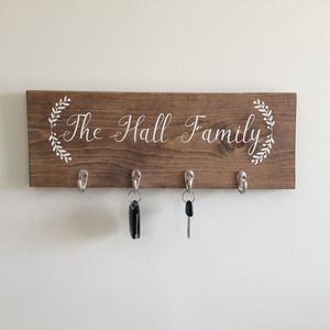 Best Seller Wooden Wall Hook Rack Arrow Design Metal Hooks Rustic Home Decor Entryway Organizer Storage Coat <b>Hanger</b> - Product Image 4