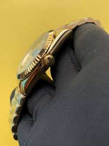 BOJ Plain R.O.L.E.X.16 41mm Stainless Steel Index Dial Made Mechanical Automatic Wrist <b>Watch</b> For Men Low Price Hot Sale Gifts - Product Image 2