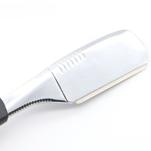 <b>Single</b> <b>Blade</b> Stainless Steel Straight <b>Razor</b> for Men's Shaving Custom Logo <b>Razor</b> for Barbers and Facial Shaving - Product Image 3