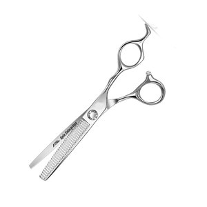 Tijeras de Adelgazamiento de Cabello de Acero Inoxidable con 30 Dientes y Recubrimiento, Cuchillas Duraderas con Diseño de Dientes de Ciervo para un Adelgazamiento Preciso - Product Image 6