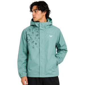 Fabrication de vêtements sur mesure OEM, streetwear thermochromique, veste coupe-vent réactive à la chaleur et à l'eau, imperméable, pour hommes - Product Image 1