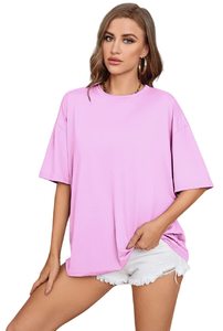 เสื้อยืดพรีเมียมสำหรับผู้หญิง คอกลม แขนสั้น ลายกราฟิก - Product Image 6