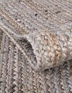 Handmade Gray Oval Jute <b>Rug</b> Natural Fiber Area Carpet Braided <b>Boho</b> Farmhouse <b>Rug</b> For Living Room Bedroom - Product Image 4
