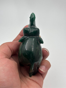 Estatua de Elefante Tallada a Mano en Fuchsite Natural, Figura de Animal de Cristal Verde, Ecológica, Feng Shui, OEM, ODM, Venta al Por Mayor - Product Image 5