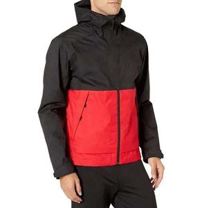 เสื้อแจ็คเก็ตกันลมแบบมีฮู้ดสำหรับผู้ชาย ขายส่ง พร้อมป้ายโลโก้สั่งทำพิเศษ ระบายอากาศได้ดี ผลิตจากโพลีเอสเตอร์ 100% แบบสองสี - Product Image 2