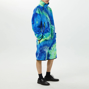 Shorts de sport pour hommes à séchage rapide, tie-dye, avec logo personnalisé, respirants et décontractés – Nouveauté très prisée - Product Image 2
