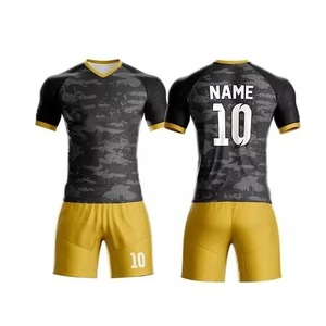 Últimos Diseños Personalizados de Conjuntos de Camisetas de Fútbol para Adultos, Equipación de Fútbol para Hombre, Nombre del Equipo 'Teams', Impresión Digital, Pantalones Cortos Ligeros Fortleo - Product Image 3