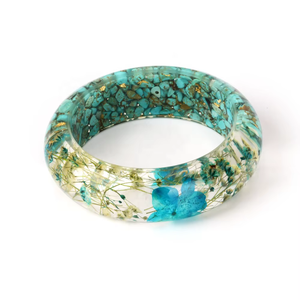 Bracelet en résine de qualité supérieure pour un look minimaliste et élégant, bijoux pour femme, artisanat en résine - Product Image 2