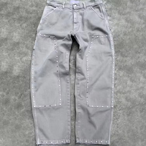 Jeans Anchos de Pierna Recta y Cintura Alta para Mujer, Jeans Holgados de la Mejor Calidad a Precio Económico, Jeans Holgados para Mujer en Cantidad al por Mayor - Product Image 6