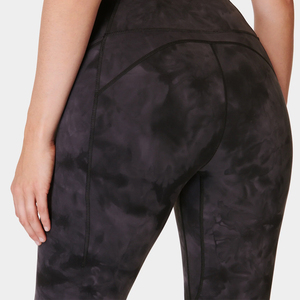 Leggings de yoga taille haute à séchage rapide pour femmes, respirants, en Spandex/Nylon, avec taille élastique – Grande Vente - Product Image 5