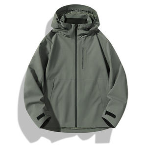 Custom Logo Quick Dry Outerwear Active Lightweight Shower Resistant Windbreaker Workout <b>Running</b> <b>Jackets</b> for <b>Men</b> - Product Image 6