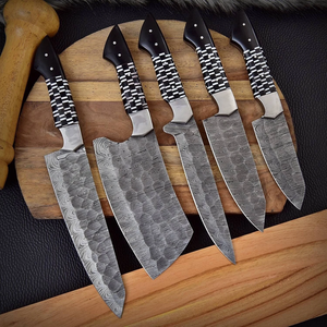 LEGACY BLADES Premium Damascus Chef <b>Knife</b> <b>Set</b> Wooden Handle Handmade Razor <b>Sharp</b> Ambidextrous Kitchen <b>Knives</b> OEM Wholesale - Product Image 1
