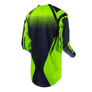 Camiseta de Motocross para Hombre, Manga Larga, Bloques de Color, Secado Rápido, Poliéster, para Todas las Temporadas, Servicio OEM - Product Image 4