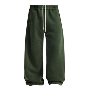 Pantalones deportivos ligeros personalizados al por mayor en mezcla de algodón, joggers regulares OEM para fitness al por mayor - Product Image 5