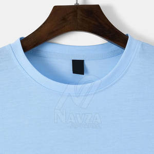 Nuevas camisetas informales de algodón 100% hechas en Pakistán a precio mayorista, de corte holgado y estampadas para hombre - Product Image 3