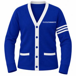 Pulls à col en V B2B 2026 pour les sororités/fraternités/écoles/collèges/universités, cardigans tricotés unisexes - Product Image 2