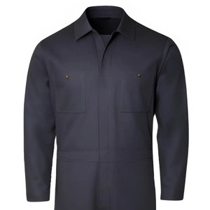 Combinaison industrielle au design simple - Modèle basique pour hommes, légère, prix abordable, vente en gros, logo et taille personnalisés - Product Image 5