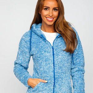 Sudadera con capucha de forro polar para mujer, suave y cómoda, para uso diario. - Product Image 4