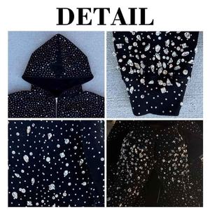 Sudadera de Felpa para Mujer, Estilo Otoñal, Transpirable, de Longitud Regular, con Logotipo Personalizado, Tejida, Ecológica, de Nuevo Diseño - Product Image 3