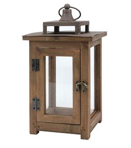 Lanterne à bougie en bois foncé poli et verre, design antique, en bois de manguier, personnalisable, vente chaude, par le fabricant - Product Image 6